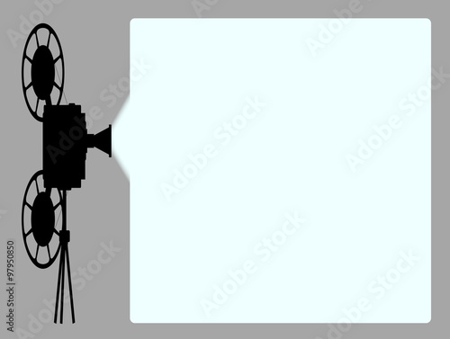 Movie Cine Projector Background