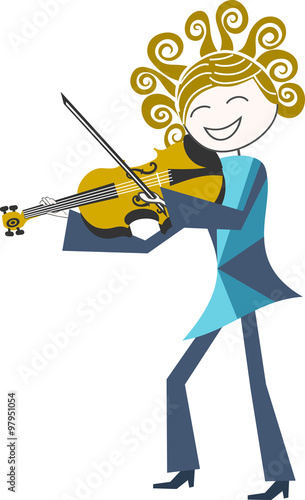 musicien, violoniste