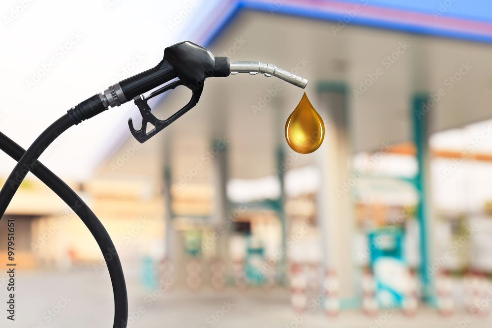 Obraz premium Gasoline Fuel Nozzle