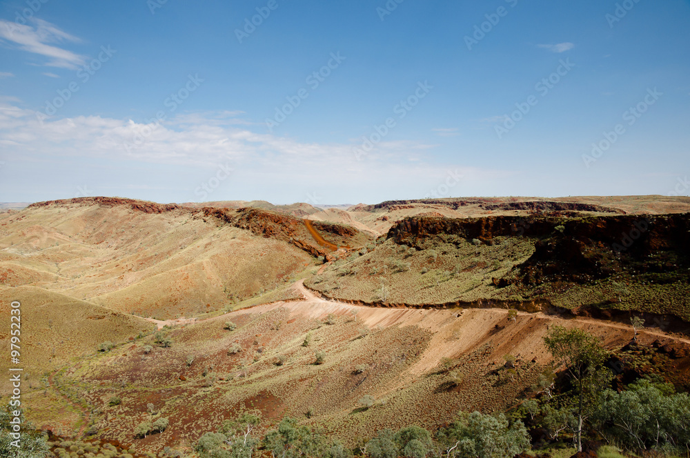 Exploration Field for Iron Ore - Pilbara - Australia