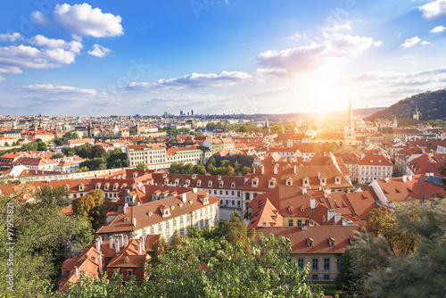 View of Prague.