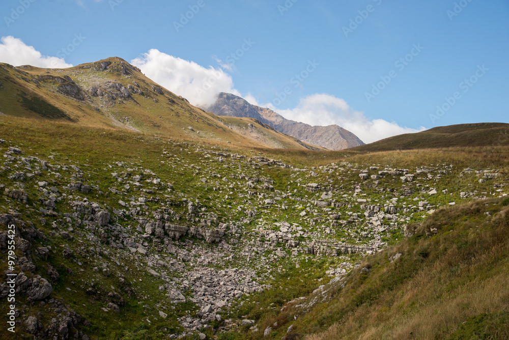 Majestic mountain landscapes of the Caucasian reserve Majestic mountain landscapes of the Caucasian reserve