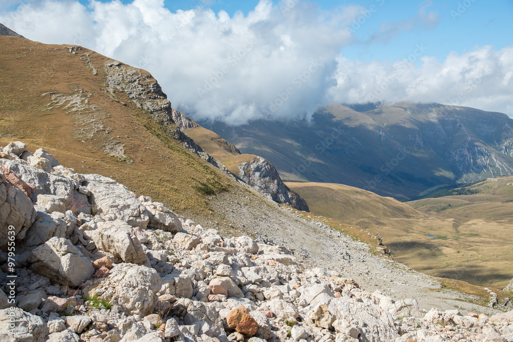 Majestic mountain landscapes of the Caucasian reserve Majestic mountain landscapes of the Caucasian reserve