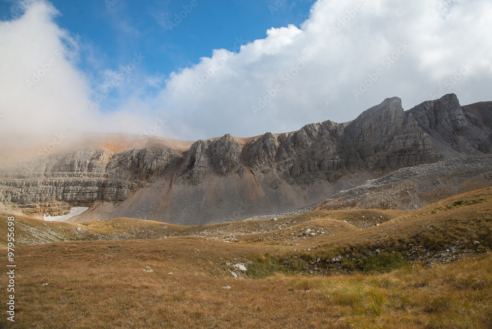 Majestic mountain landscapes of the Caucasian reserve Majestic mountain landscapes of the Caucasian reserve