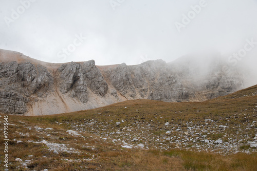 Majestic mountain landscapes of the Caucasian reserve