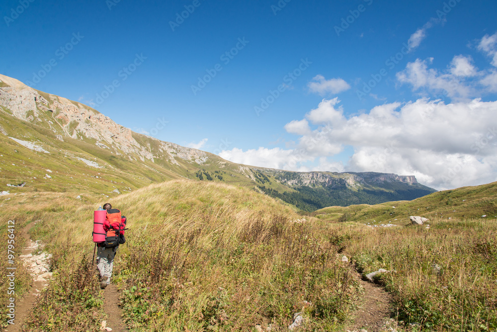 Tourist trip in the mountains of North-West Caucasus Tourist trip in the mountains of North-West Caucasus
