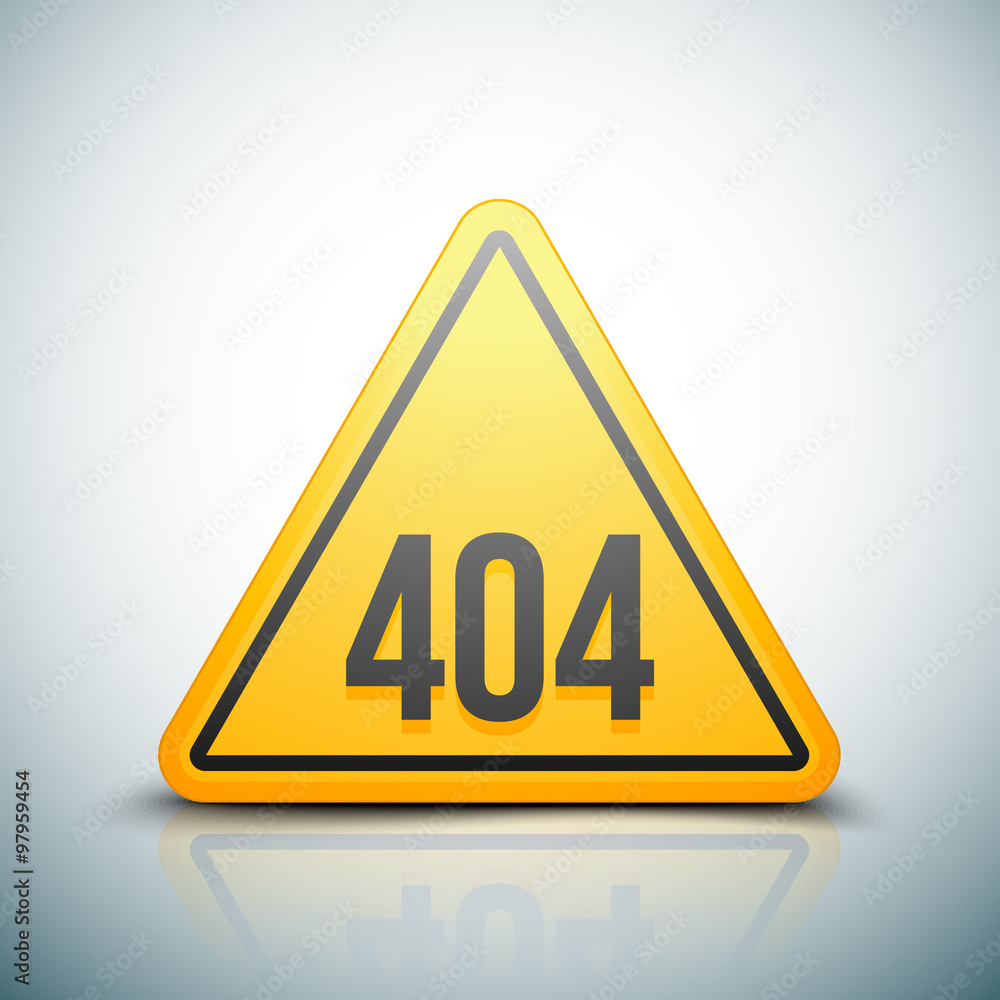 404 Not found error sign 404 Not found error sign