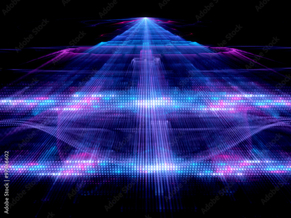 Fototapeta premium Multilevel big data analysis