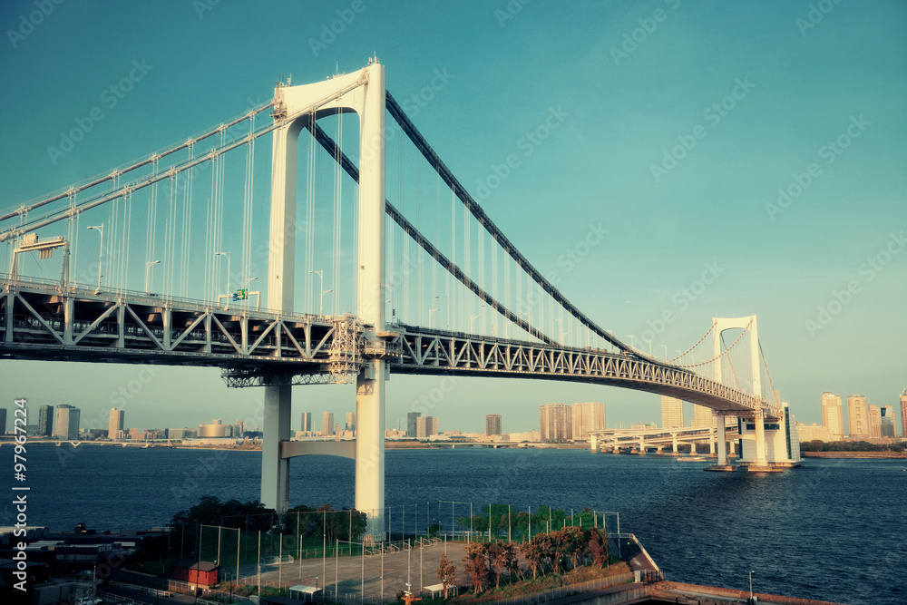 Naklejka premium Tokyo bay