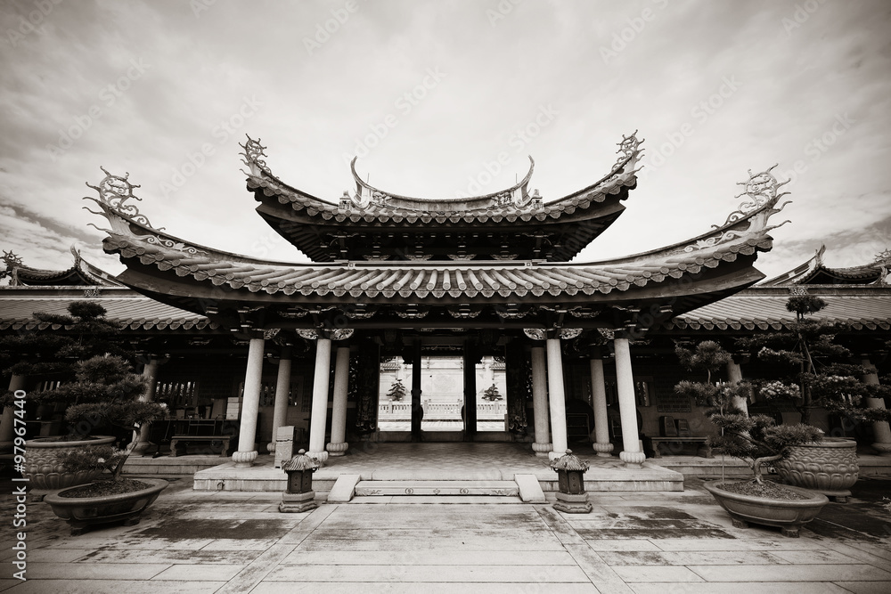 Fototapeta premium Singapore Chinese temple