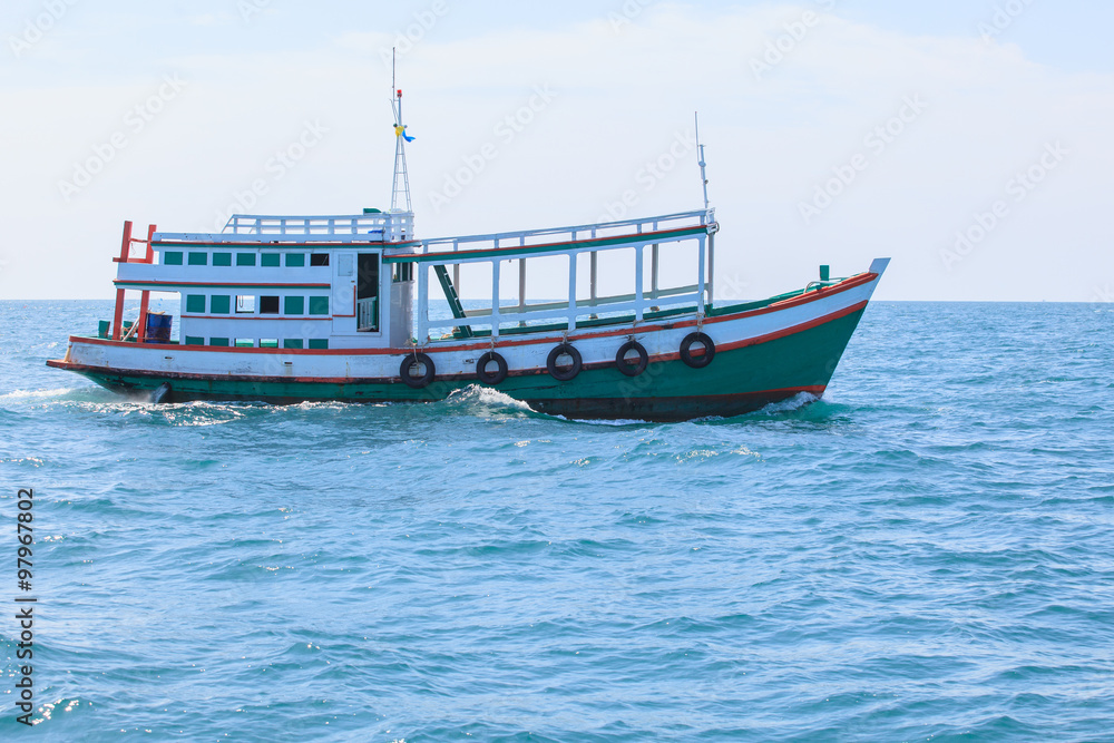 passenger wooden boat in tourist business in thailand floating o passenger wooden boat in tourist business in thailand floating o