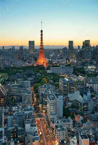 Photography Tokyo Skyline