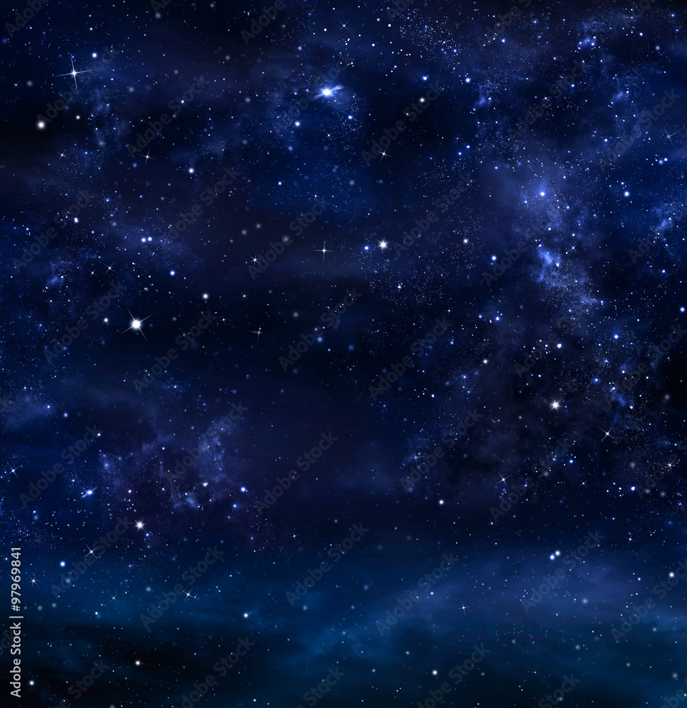 Night Sky, Milky Way, Galaxy background