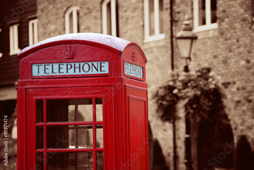telephone booth and mail box