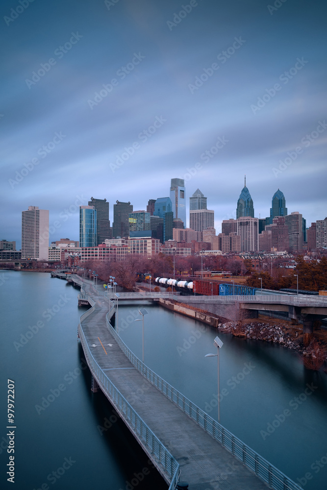 Fototapeta premium Philadelphia Skyline