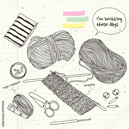 knitting tools