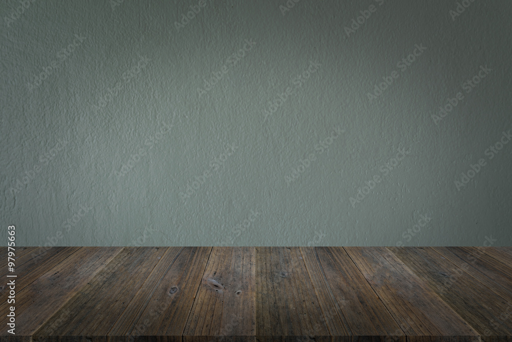 Wood terrace and Wall texture Wood terrace and Wall texture