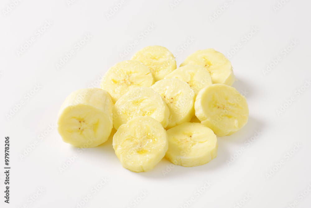 banana slices banana slices