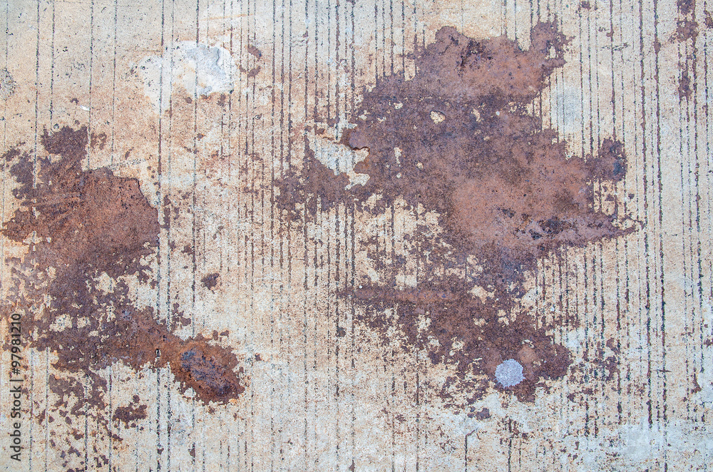 ground texture background with rust line on surface floor Stock Photo ...