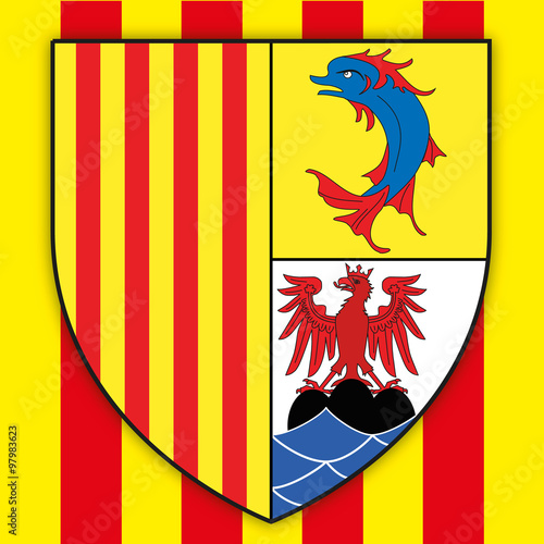 paca france region coat of arms photo
