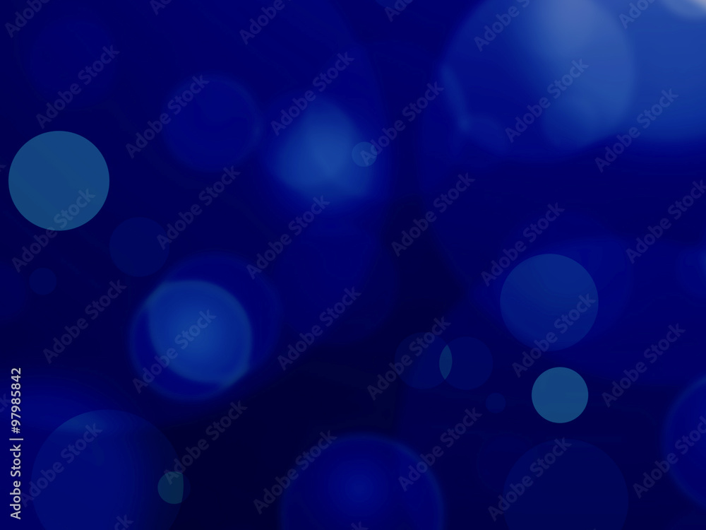 Abstract blue bokeh defocused background Abstract blue bokeh defocused background