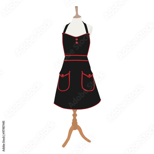 Apron on mannequin