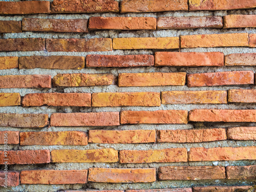 Red brick wall texture background Red brick wall texture background