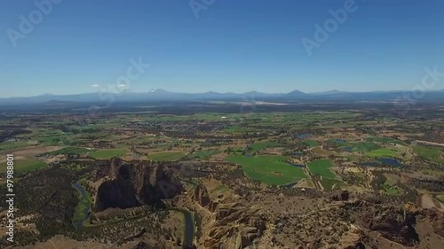 Aerial Oregon Smith Rock State Park
Aerial video of Smith Rock state Park in Oregon  photo