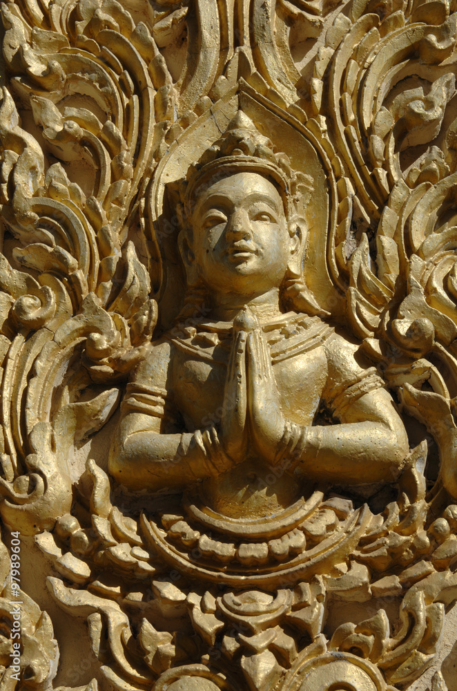 Buddhistische Tempel und Buddhastatuen in Thailand Buddhistische Tempel und Buddhastatuen in Thailand