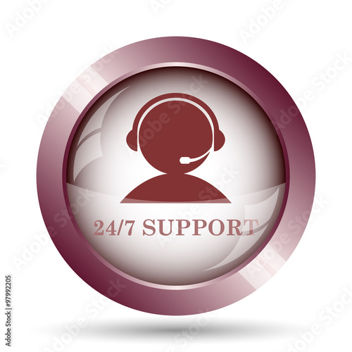 24-7 Support icon