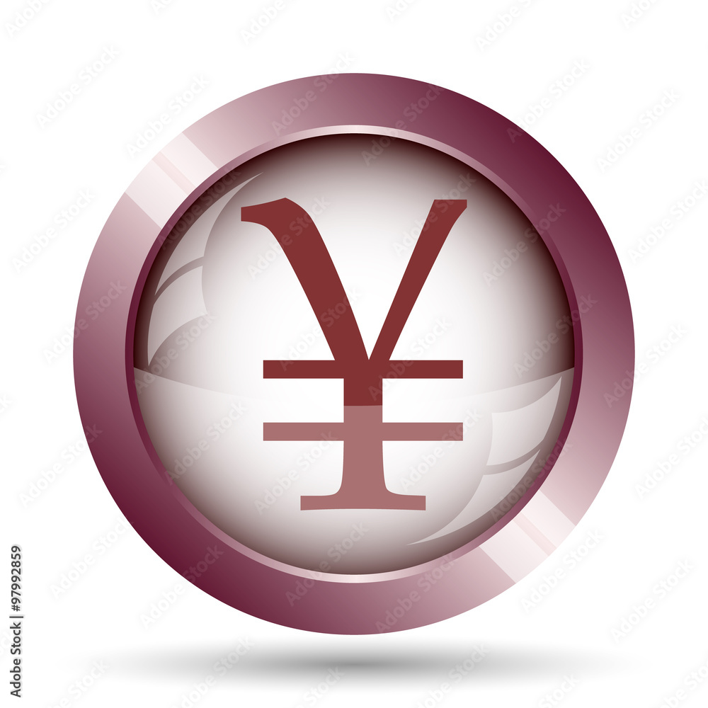 Obraz premium Yen icon