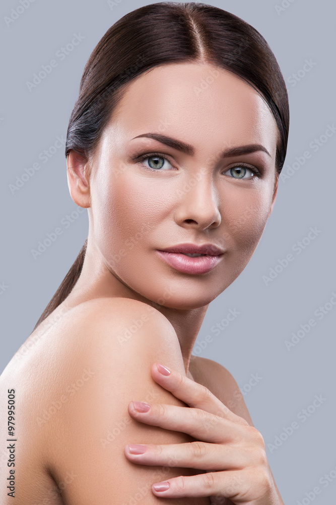 Portrait of beautiful young woman Portrait of beautiful young woman