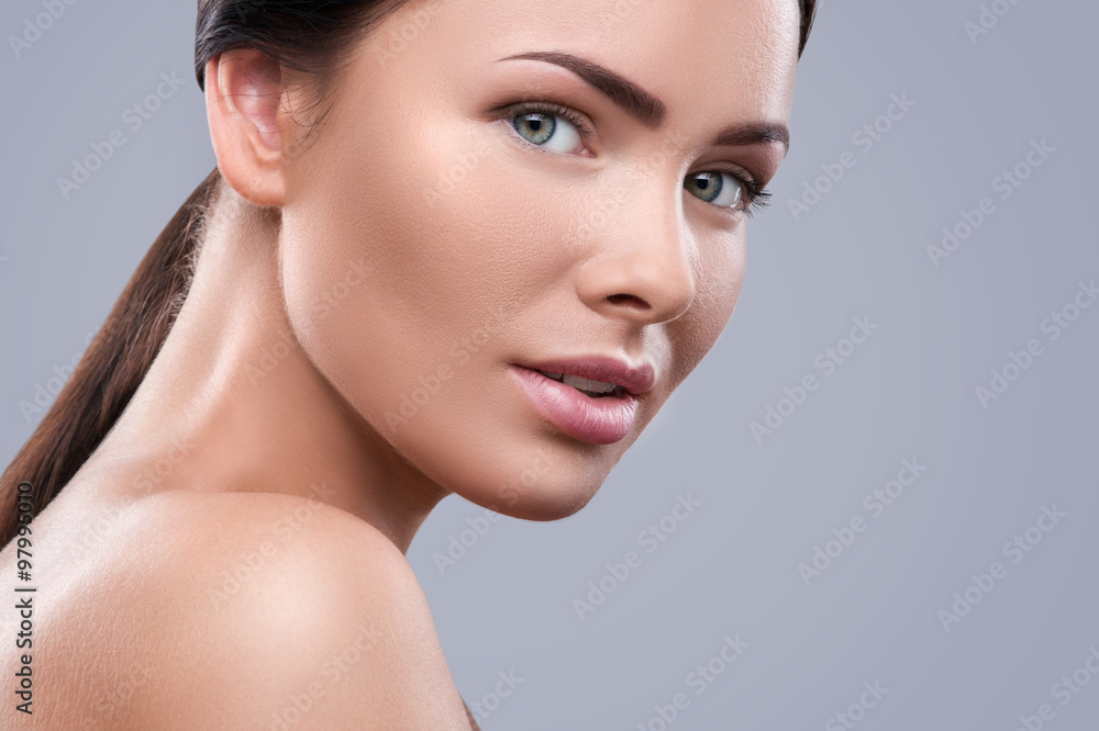 Fototapeta premium Portrait of beautiful young woman