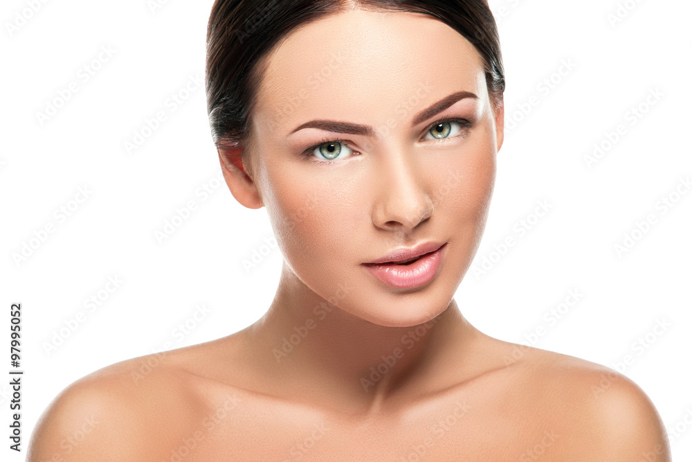 Portrait of beautiful young woman Portrait of beautiful young woman