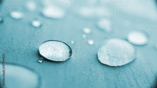 Valokuva Soft focus close up view on Water Drops.