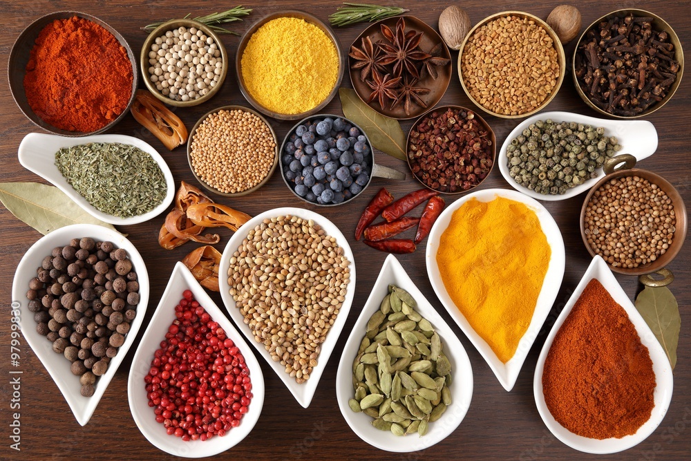 Fototapeta premium Aromatic spices.