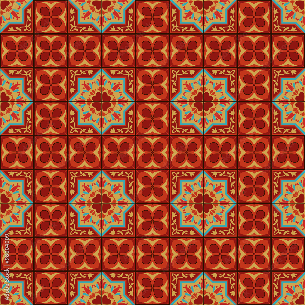 vector ornamental tiles