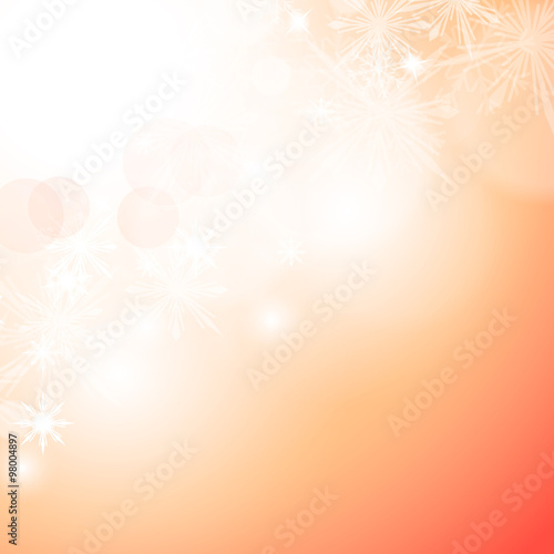 Christmas Background - Vector Illustration