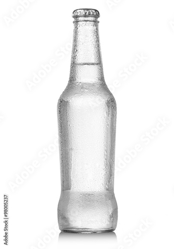soda bottle with drops