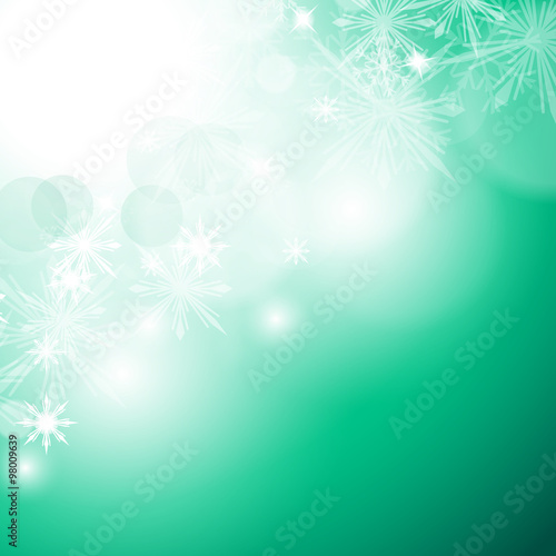 Christmas Background - Vector Illustration  Graphic Design