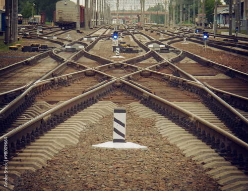 Billede på lærred Railroad