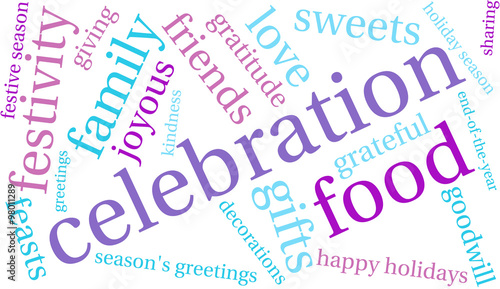 Celebration Word Cloud