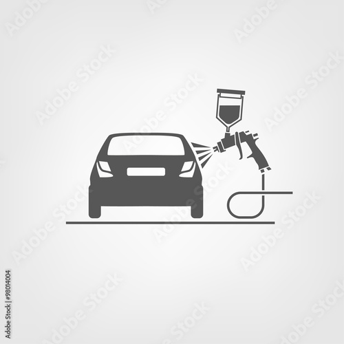 Paint-spray gun vector