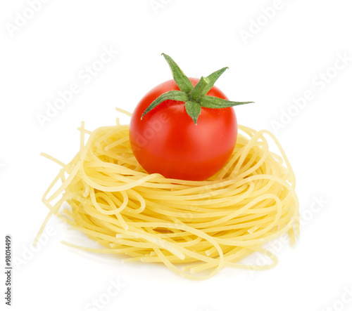 Italian pasta and cherry tomato