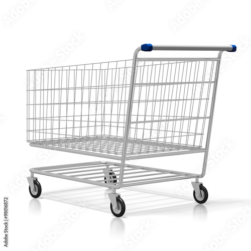 3D shopping cart concept