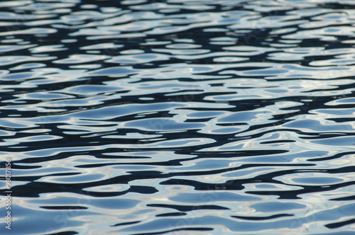 Water waves in day light