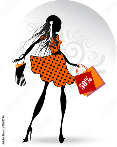 Sale silhouette