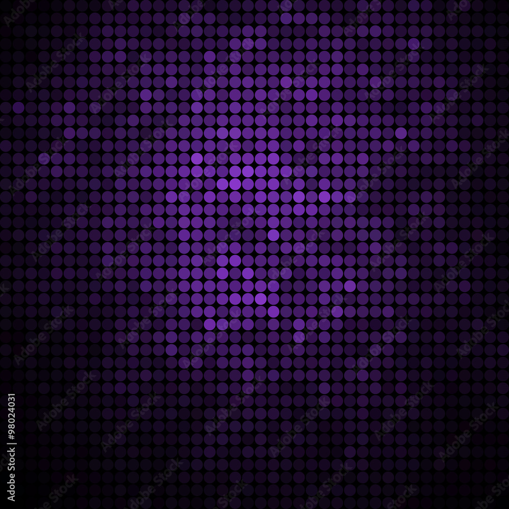 abstract vector colored round dots background