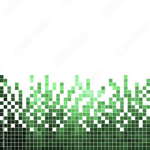 abstract vector square pixel mosaic background