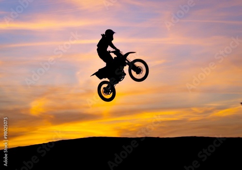 Dirt Bike Jump © Jeffery Wagner